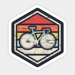Retro Badge Road Bicycle Sticker